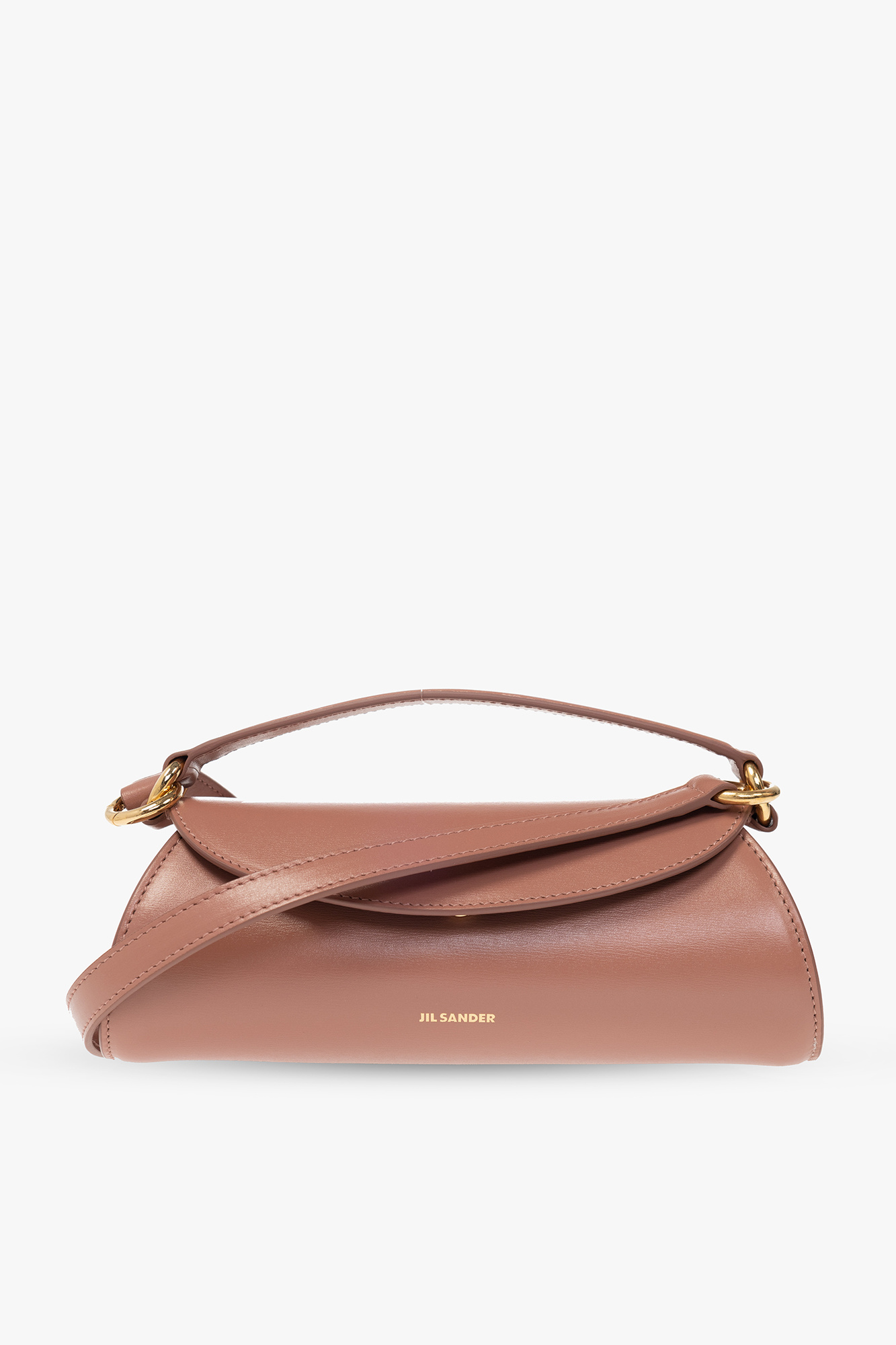 Brown 'Cannolo Mini' shoulder bag JIL SANDER - Vitkac GB